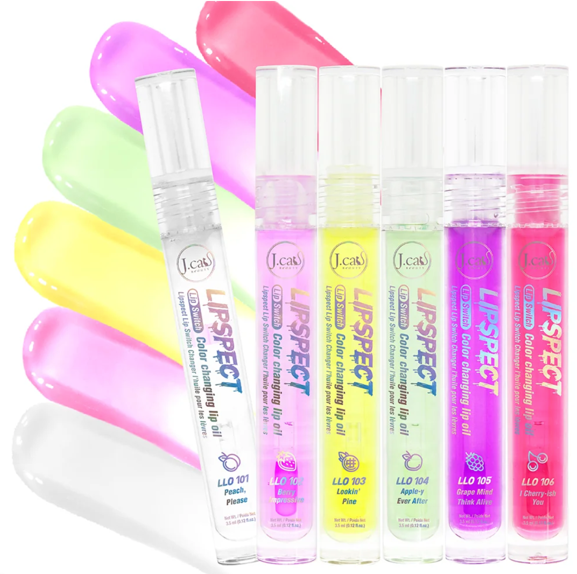 J-cat Lipspect Lip Switch Color Changing Lip Oil - I Cherry-ish You 