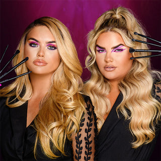 Iconic Bronze - Cut Crease Queens 8 Piece Brush Collection X Olivia McVeigh & Emma Kearney