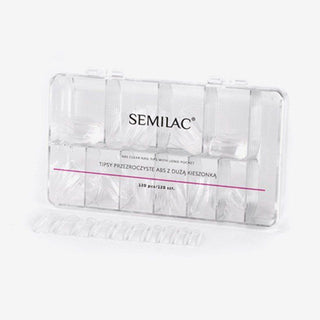 Semilac - Transparent Tips 120 Pcs