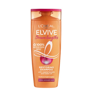 L'Oréal Elvive Dream Lengths Long Hair Shampoo. Hair Repair Shampoo. Eske Beauty