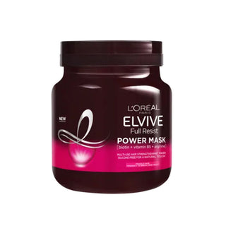 L'Oreal Elvive Full Resist Fragile Hair Strengthening Power Mask 680ml. Hair strengthening repair mask. Eske Beauty