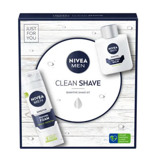 Nivea Men Clean Shave Sensitive 2 Piece Gift Set