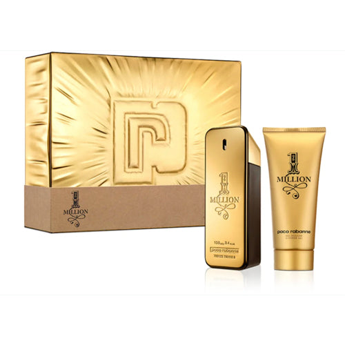 Paco Rabanne - 1 Million 2pc Gift Set. 50ml Edt & 100ml Shower Gel. Eske Beauty