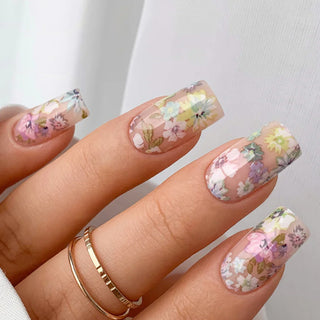 Semilac - 30 Nail Transfer Foil - Blooming Flowers