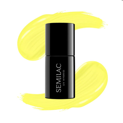 Semilac - 423 Full Of Sunshine. UV Nail Polish. Eske beauty