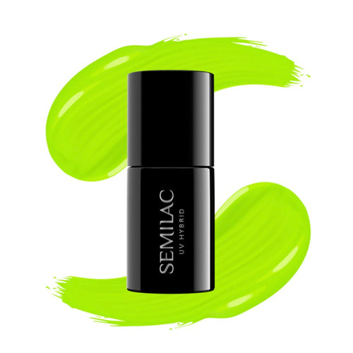 Semilac - 564 Neon Lime. UV Gel Nail Polish. Eske Beauty