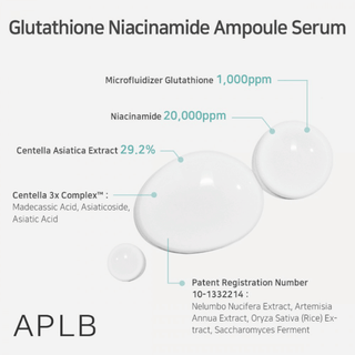 APLB Glutathion Niacinamide Ampoule Serum