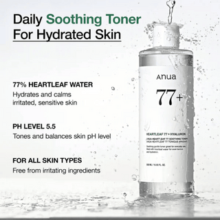 Anua Heartleaf 77% Soothing Toner 250ml