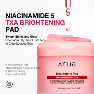 Anua Niacinamide 5 TXA Brightening Pad 60's