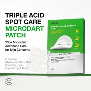 Anua Triple Acid Spot Care Microdart Patch 12's