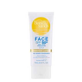 Bondi Sands Sunscreen Lotion SPF50+ - Fragrance Free 75ml