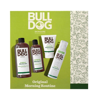 Bulldog Original Morning Routine. Start your day right with Bulldog. Eske Beauty.