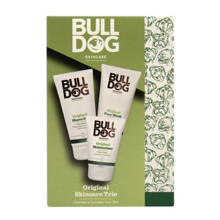 Bulldog Original Skincare Trio. Men's Skincare made simple. Eske Beauty