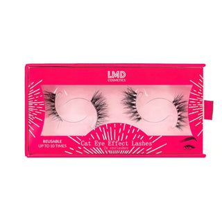 LMD - Cat Eye Effect Lashes. Reusable half lashes. Eske Beauty