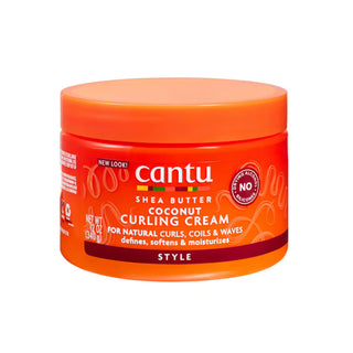 Cantu Shea Butter Coconut Curling Cream. Activates your natural curl. Eske Beauty