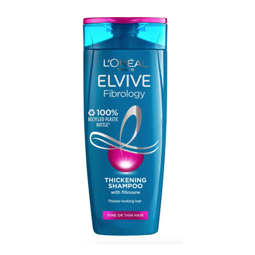 L’Oreal Elvive Fibrology Hair Thickening Shampoo 400ml. Penetrates deep in hair fibres. Eske Beauty