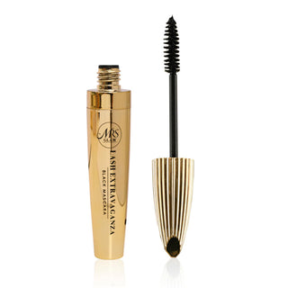 Mrs Glam - Lash Extravaganza Black Mascara. Smudge and water proof. Eske Beauty