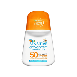 Garnier Ambre Solaire Kids Sensitive Advanced Coloured Roll-on SPF50+