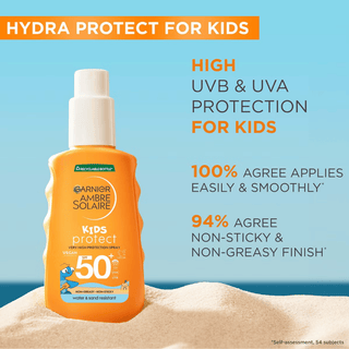 Garnier Ambre Solaire SPF 50+ Kids Sun Cream Spray 150ml