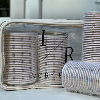 Ivory Rowe Classic Set / 8 ceramic rollers
