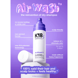K18 Biomimetic Hairscience  - AirWash™ Dry Shampoo 118ml