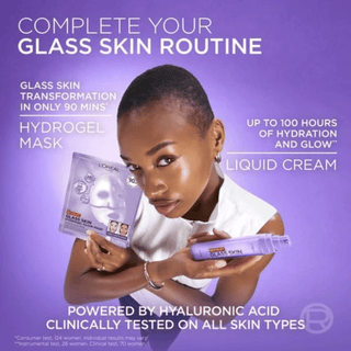 L'Oréal Paris Glass Skin Hydrogel Glow Mask - Single