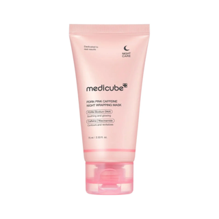 MEDICUBE PDRN Pink Caffeine Overnight Wrapping Mask 75ml