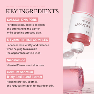 Medicube PDRN Pink Peptide Toner 250ml