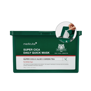 Medicube Super Cica Daily Quick Facial Masks (30 Sheets)