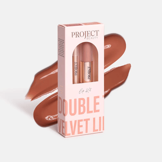 Project Beauty Lip & Gloss KIT – Double Trouble Velvet