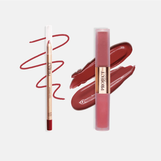 Project Beauty Lip & Gloss KIT – Double Trouble Velvet