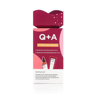 Q + A Hydrating Heroes Set. Hyaluronic Acid Infused. Eske Beauty