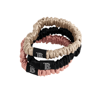The Belle Brush The Silk Scrunchie - Skinny Style - 3's