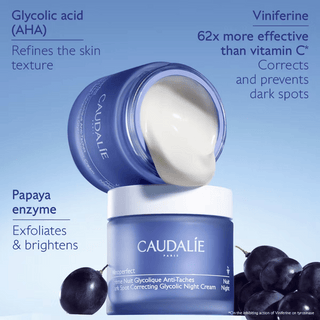 Caudalie Vinoperfect Dark Spot Correcting Glycolic Night Cream Refill 50ml
