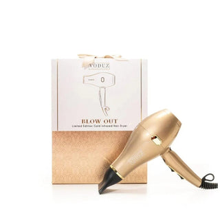 Blow Out Infrared Hair Dryer - Limited Edition Gold. Eske Beauty