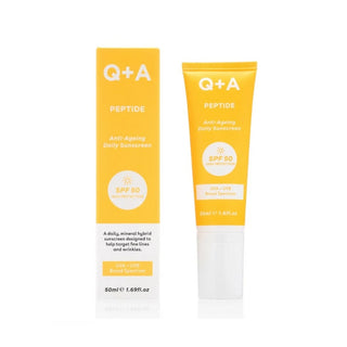 Q+A - Peptide SPF 50 Anti-Ageing Daily Sunscreen. An anti-ageing sun protection. Eske Beauty