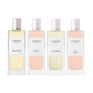 Verset Parfum - Bellissima Hamper - 4 Feminine 50ml Fragrances. Eske Beauty