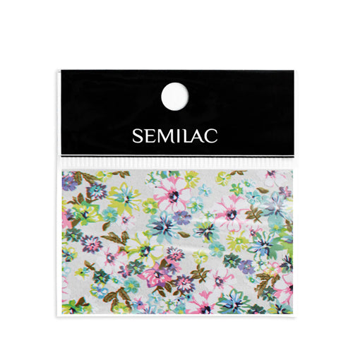 Semilac - 30 Nail Transfer Foil - Blooming Flowers. Nail Art. UV Gel Nails. Eske Beauty