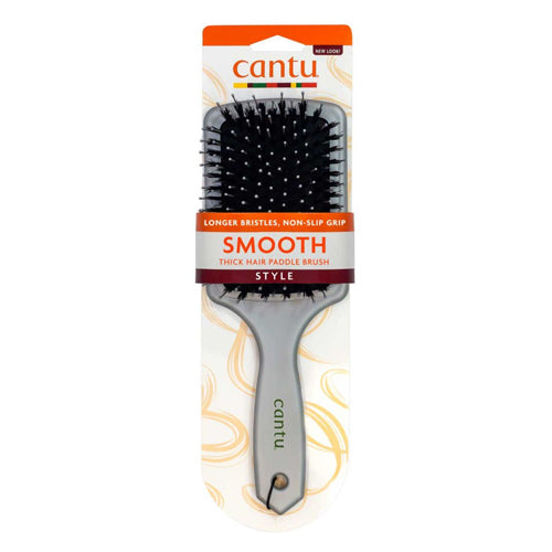 Cantu Longer Bristle Paddle Brush. Ideal for long, thick hair. Eske Beauty