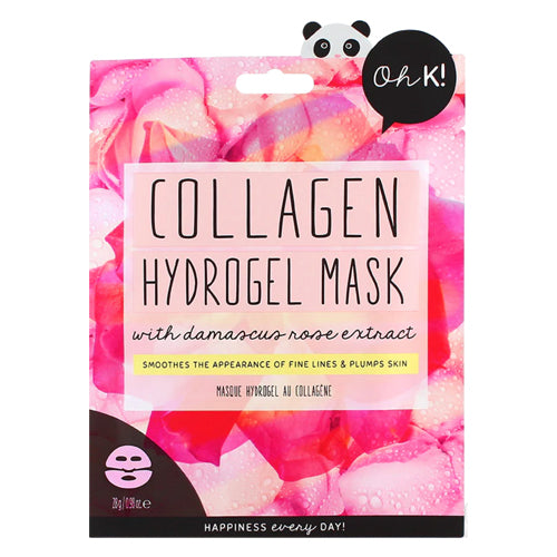 Oh K! - Collagen Hydrogel Sheet Mask. Helps reduce fine lines and wrinkles. Eske Beauty
