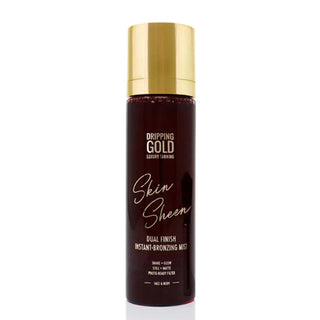 Dripping Gold - Skin Sheen Instant Bronzing Mist 110ml. Instant glow for your tan. Eske Beauty