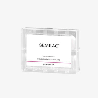 Semilac - Double Flex Acrylgel Tips 120pcs. Eske Beauty
