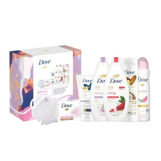 Dove Radiantly Refreshing Complete Collection Gift Set. Hydrating and nourishing to your skin. Eske Beauty