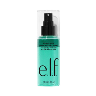 e.l.f. Cosmetics - Power Grip Dewy Setting Spray. Contains skin loving ingredients. Eske Beauty