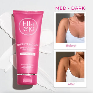 Ella & Jo - Hydrate & Glow - Medium/Dark Gradual Moisturiser