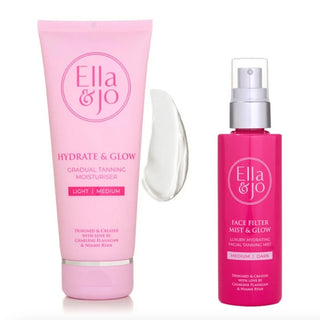 Ella & Jo - Glow - Head to Toe - Bundle Light/Medium. With skin loving ingredients. Eske Beauty