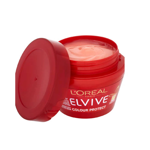 L'Oréal Elvive Colour Protect Colour Hair Mask. Hair feels soft, silky and protected. Eske Beauty