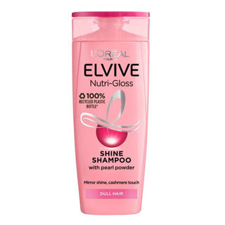 L'Oreal Paris Elvive Nutri Gloss Nutri-Gloss Shine Shampoo 400ml. Reinforces shine and glossiness. Eske Beauty