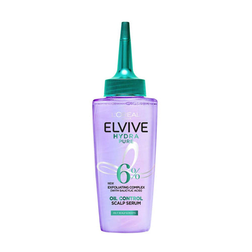 L’Oréal Paris Elvive Hydra Pure Exfoliating Pre-Shampoo Scalp Serum for Oily Scalp & Roots. Nourishing scalp exfoliator. Eske Beauty