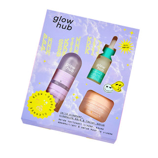 Glow Hub - PM Skin Care Gift Set. Depp clean and glow. Eske Beauty